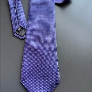 Purple Patterned Tie